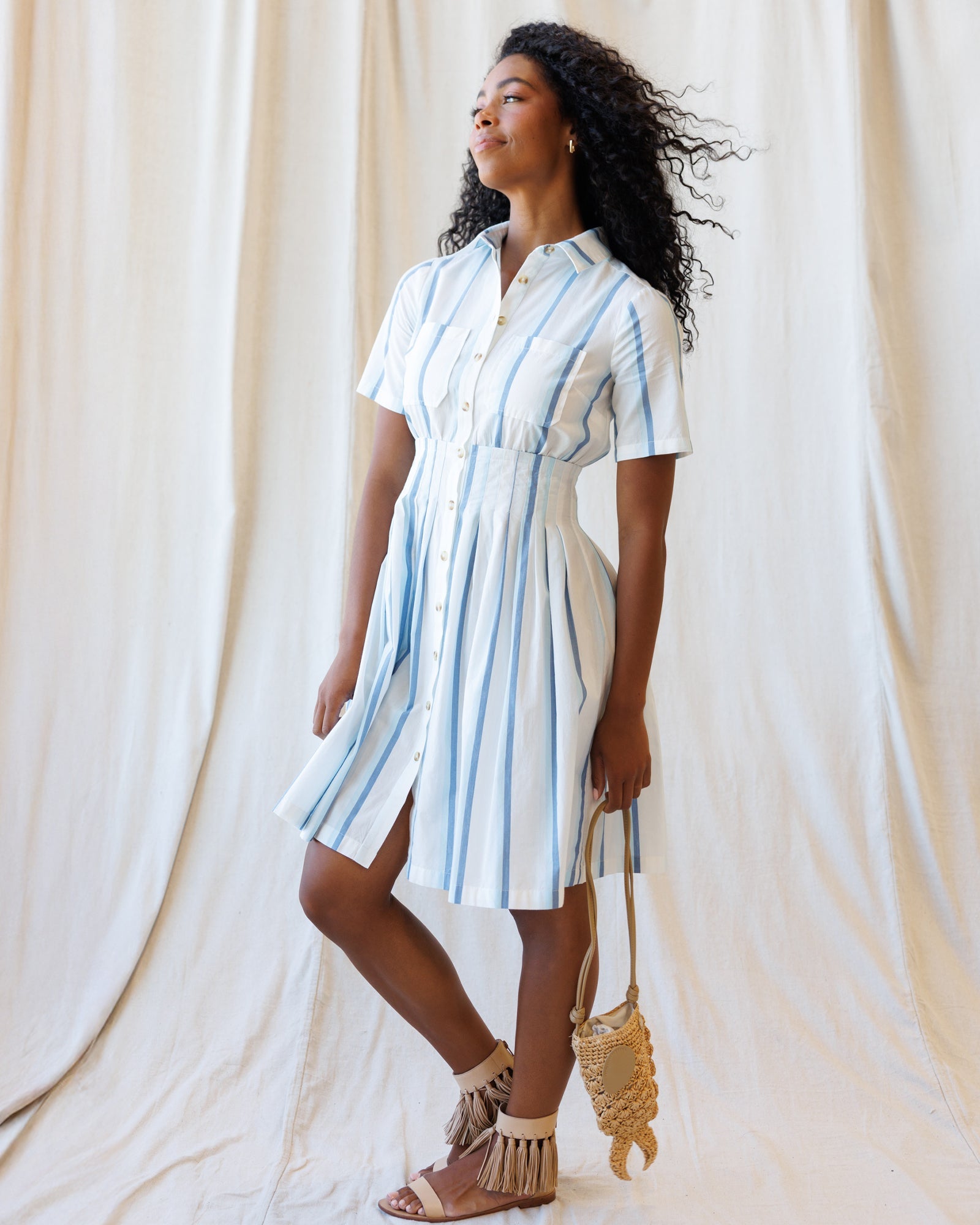 Seaside Stripe Dress