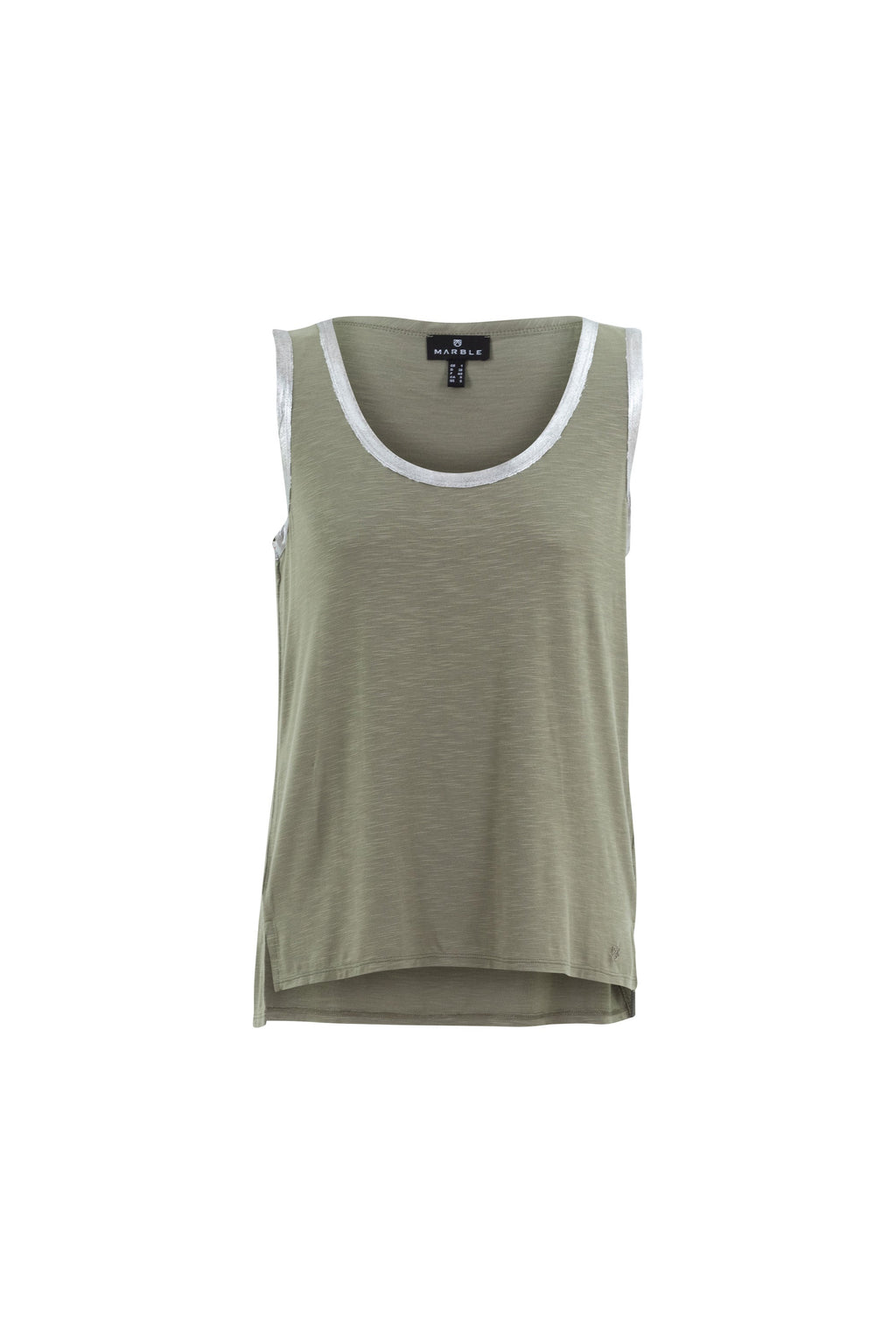 Marble Metallic Trim Tank