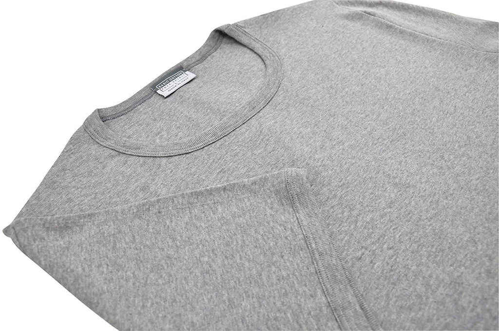 BASIC COTTON Free Spirit Premium Quality 100% Cotton Men's Crew Neck T-Shirt. Proudly Made in Italy (906)