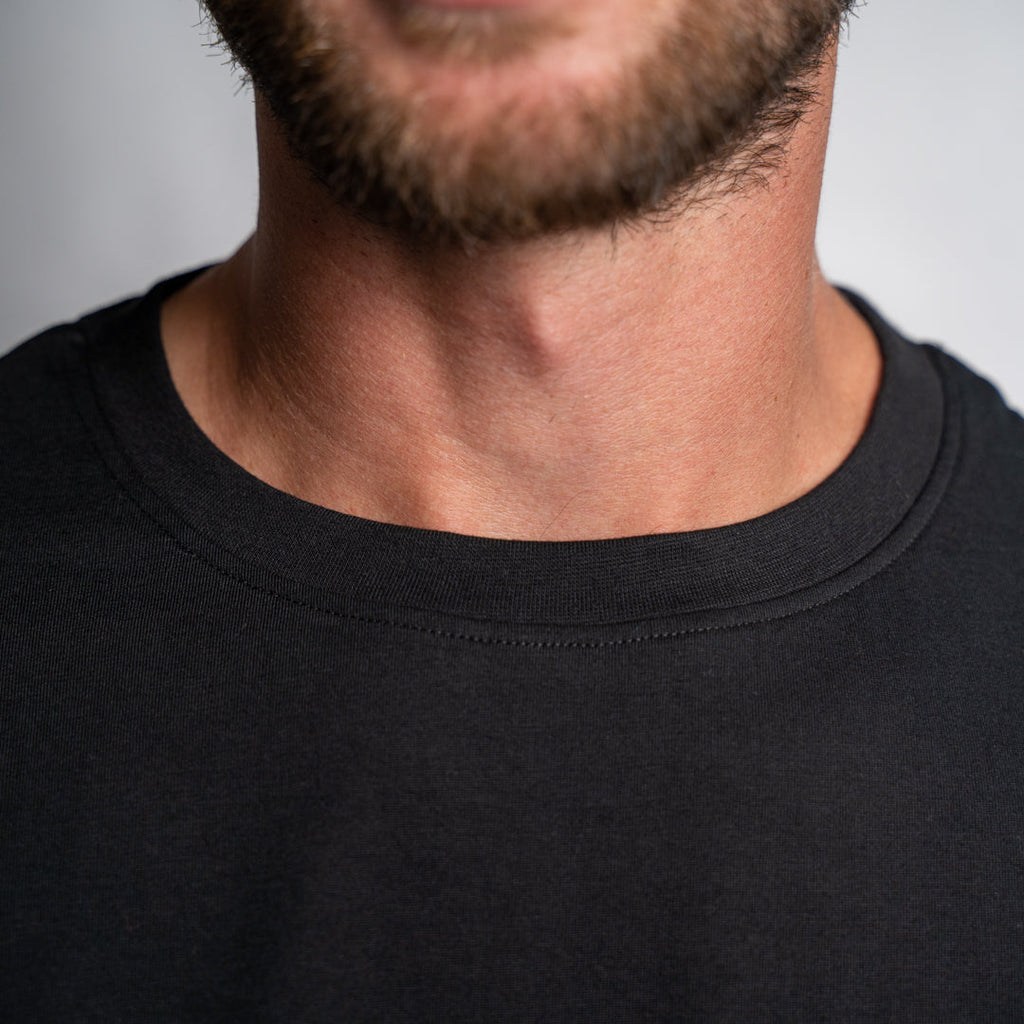 Men's Organic Crew Neck - Black